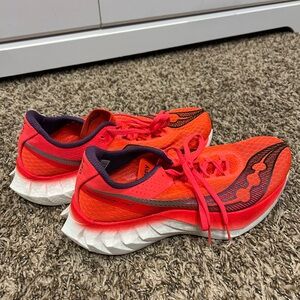 Saucony Red Athletic Shoes